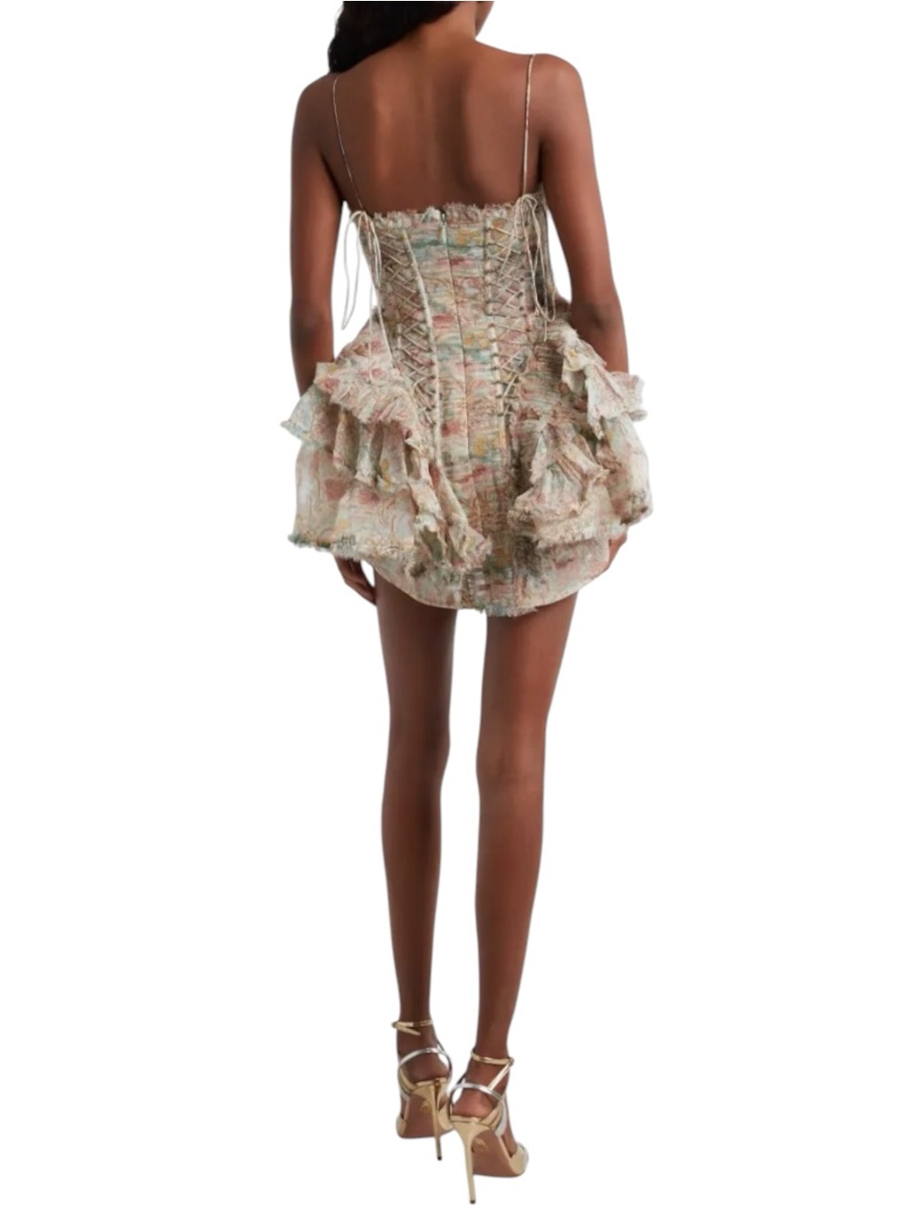 NWT Zimmermann Rebellion Freyed Silk Dress Size 2 US M - Picture 6 of 17